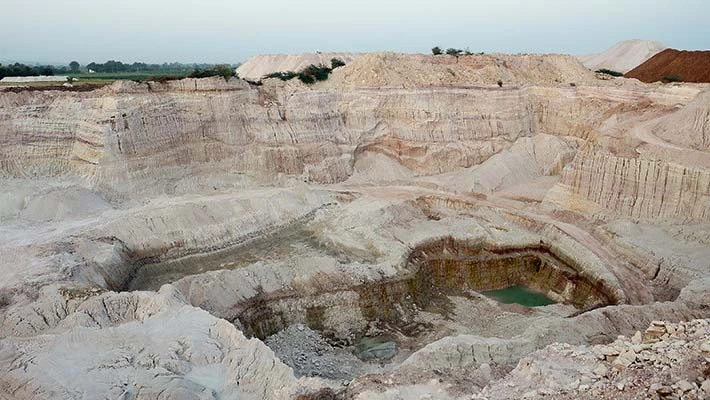 Bentonite mine